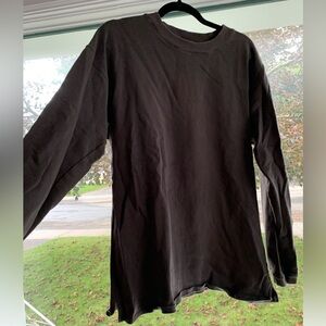 Storia Sweatshirt Gray 100%Cotton longsleeve oversized